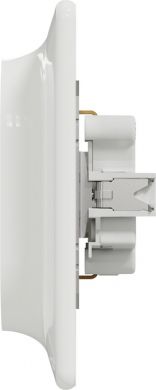 Schneider Electric Dubulta kontaktligzda a/z ar rāmīti balta Sedna Design SDD311221 | Elektrika.lv