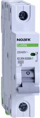 NOARK Ex9BN 1P B16 Aвтоматический выключатель 6kA B 16A 100008 | Elektrika.lv