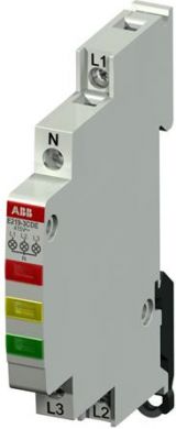 ABB E219-3CDE Indikācijas lampa 3 x sarkans, dzeltens, zaļš 2CCA703902R0001 | Elektrika.lv