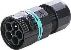 Techno Minikonektors-spraudnis kabelim 5x4mm IP68 THB.387.A5A | Elektrika.lv