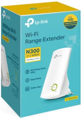 Tp-Link TP-LINK Extender  TL-WA854RE 802.11n, 2.4 GHz, 300 Mbit/s, Antenna type 2 Internal Antennas TL-WA854RE | Elektrika.lv