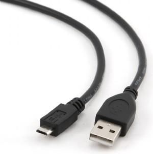 Gembird CABLE USB2 TO MICRO-USB 0.5M/CCP-MUSB2-AMBM-0.5M GEMBIRD CCP-MUSB2-AMBM-0.5M | Elektrika.lv