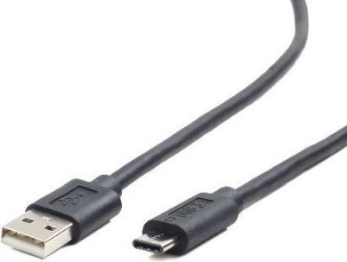 Cablexpert USB 2.0 AM-Type-C kabelis (AM/CM), 1m CCP-USB2-AMCM-1M | Elektrika.lv