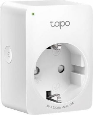 Tp-Link Mini Viedā Wi-Fi kontaktligzda Tapo P100 (1 iepakojums) Balts TAPOP100(1-PACK) | Elektrika.lv
