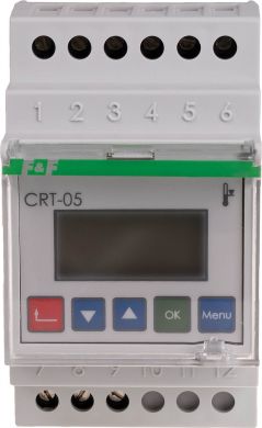 F&F CRT-05 Termoregulators uz DIN bez devejs -100..400°C Pt100 2funkciji CRT-05 | Elektrika.lv