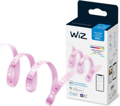 WiZ LED lentes pagarinājums, Wi-Fi BLE, 11W, 2700-6500(RGB), 880Lm, 1m, IP20 929002532101 | Elektrika.lv
