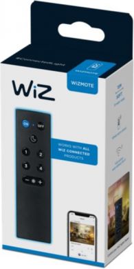 WiZ Tālvadības pults, WiZ Remote, ar baterijām, IP20, melna 929002426802 | Elektrika.lv