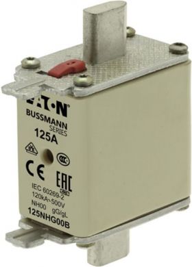 EATON 125A 500V GG/GL NH 00 Drošinātājs 125NHG00B | Elektrika.lv