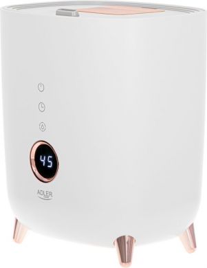 ADLER Adler | AD 7972 | Humidifier | 23 W | Water tank capacity 4 L | Suitable for rooms up to 35 m² | Ultrasonic | Humidification capacity 150-300 ml/hr | White AD 7972 WHITE