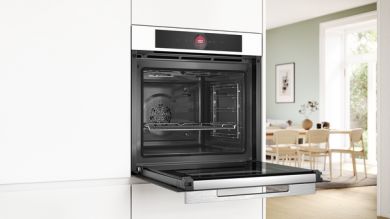BOSCH Bosch | HBG7721W1S | Oven | 71 L | Electric | Pyrolysis | Touch control | Height 59.5 cm | Width 59.4 cm | White HBG7721W1S