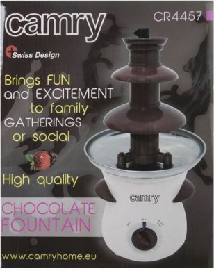 Camry Camry | Chocolate Fountain | 80W (maximum 190W) W CR 4457