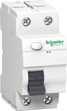 Schneider Electric IID K 2P 40A 30mA AC Noplūdes strāvas slēdzis Acti9 Lite A9Z05240 | Elektrika.lv