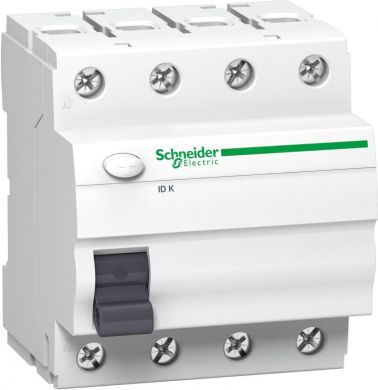 Schneider Electric IID K 4P 40A 30mA AC Noplūdes strāvas slēdzis Acti9 Lite A9Z05440 | Elektrika.lv