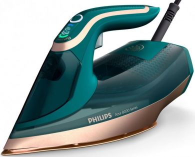 Philips Philips | DST8030/70 Azur | Steam Iron | 3000 W | Water tank capacity 350 ml | Continuous steam 70 g/min | Green DST8030/70