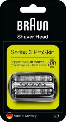 Braun Braun | 32B Shaver Replacement Head for Series 3 | Black 32B